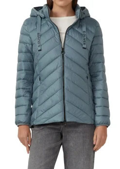 Outdoor-Jacke petrol