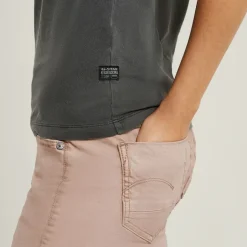 Overdyed eyben slim v t 2.0 wmn dk black gd