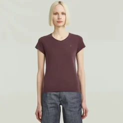 Overdyed eyben slim v t 2.0 wmn maroon gd