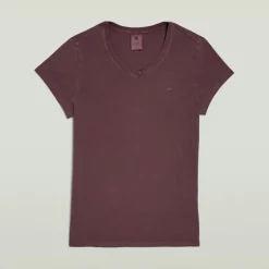 Overdyed eyben slim v t 2.0 wmn maroon gd