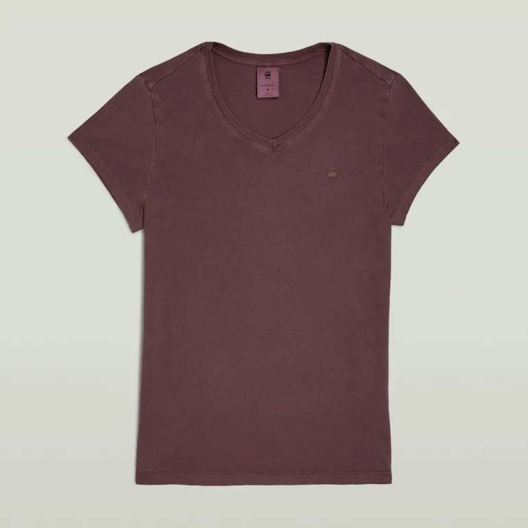 Overdyed eyben slim v t 2.0 wmn maroon gd