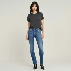 Overdyed front seam r t wmn dk black gd