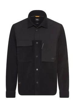 Overshirt mit Hemdkragen dark navy