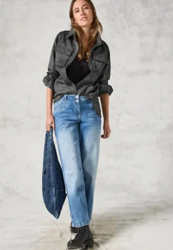 Overshirt mit Kapuze black