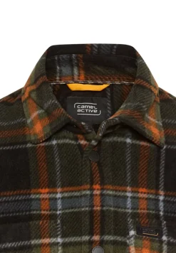Overshirt mit Seitentaschen cinnamon
