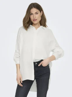 Oversized Bluse cloud dancer