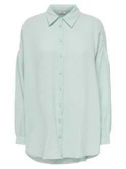 Oversized Bluse harbor gray