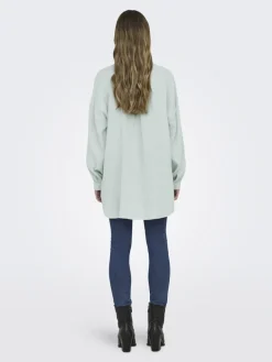Oversized Bluse harbor gray