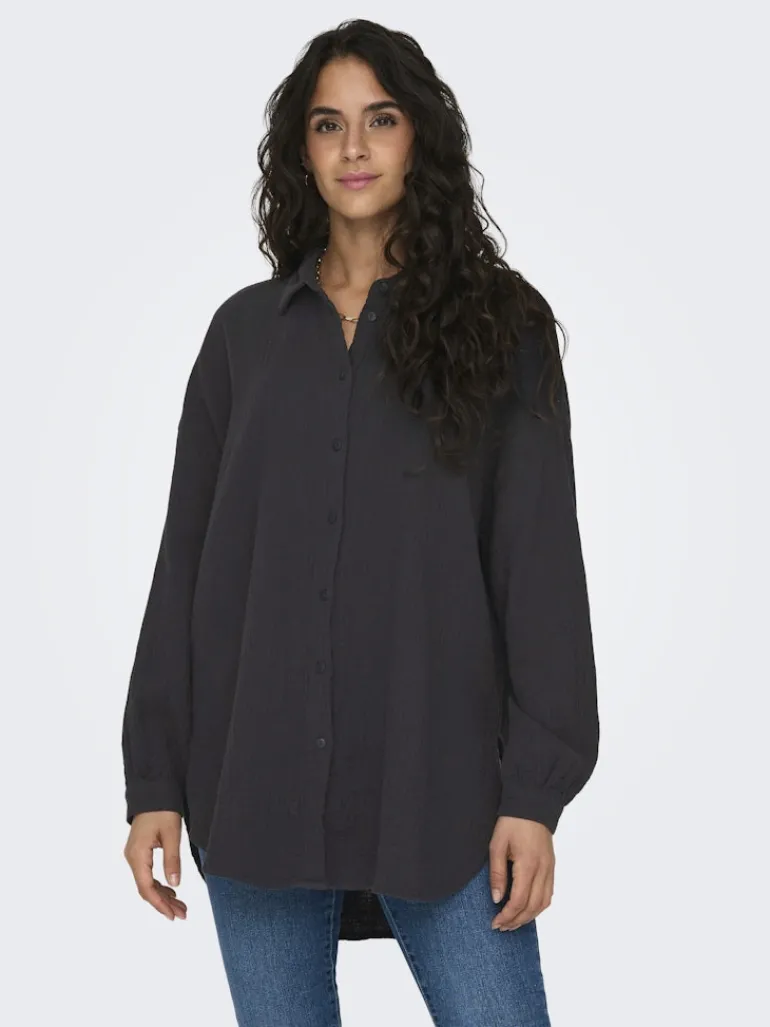 Oversized Bluse phantom