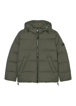 Oversized Daunen-Puffer-Jacke copley brown