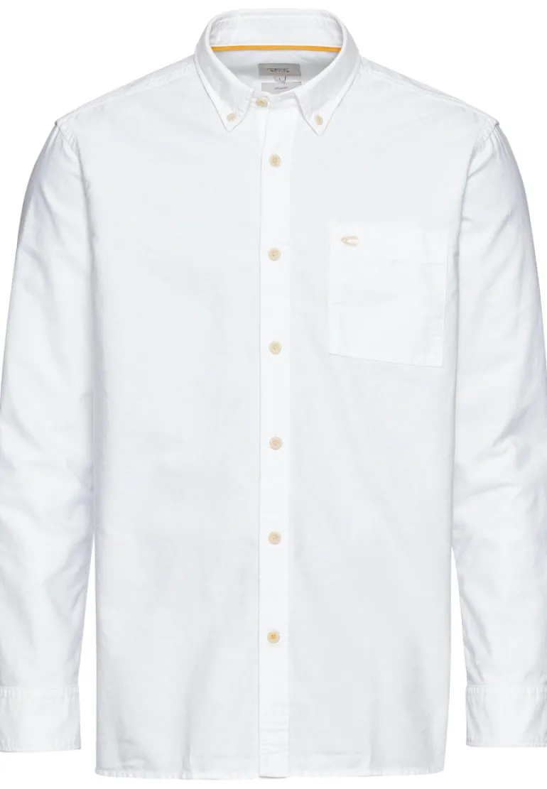 Oxford Hemd aus zertifiziertem Organic Cotton white