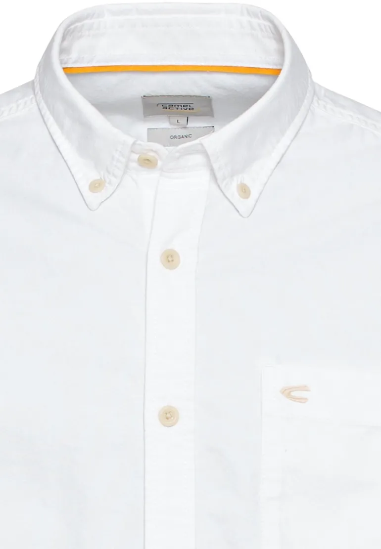 Oxford Hemd aus zertifiziertem Organic Cotton white
