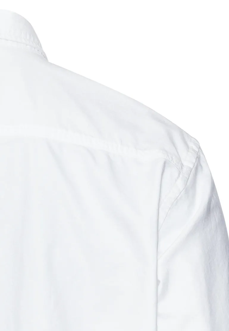 Oxford Hemd aus zertifiziertem Organic Cotton white