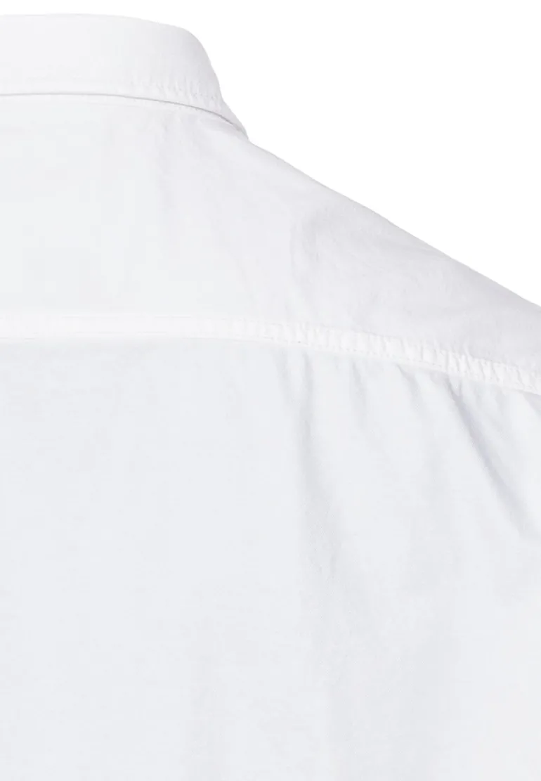 Oxford Hemd aus zertifiziertem Organic Cotton white