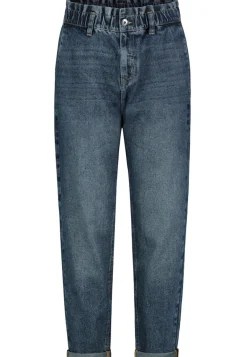 Paperbag Jeans middle blue denim m280