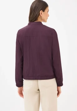 Papertouch Blouson mulberry red