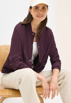 Papertouch Blouson mulberry red