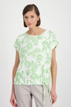 408041 pastell green gemustert