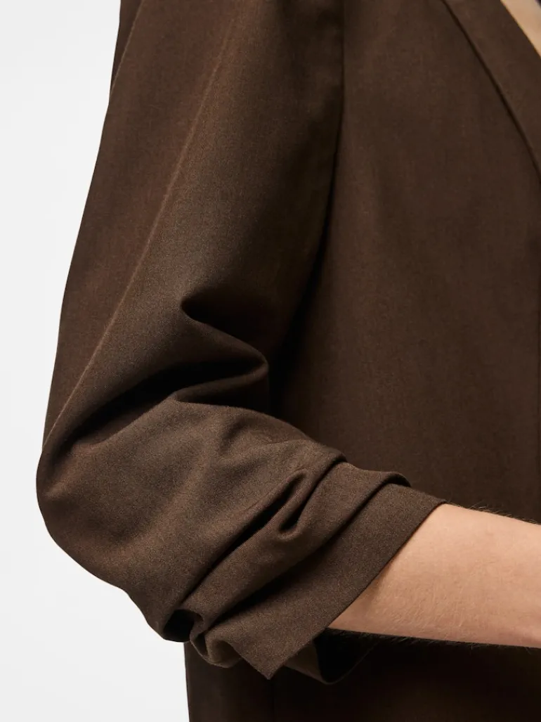 PCBOSELLA 3/4 BLAZER NOOS BC hot fudge