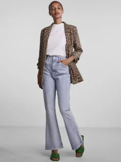 PCBOSELLA 3/4 PRINTED BLAZER NOOS BC natural