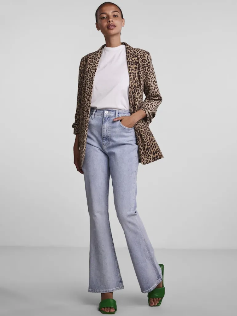 PCBOSELLA 3/4 PRINTED BLAZER NOOS BC natural