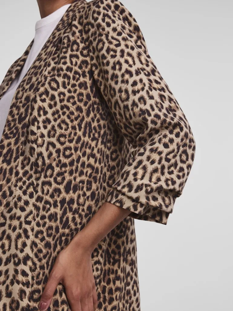 PCBOSELLA 3/4 PRINTED BLAZER NOOS BC natural