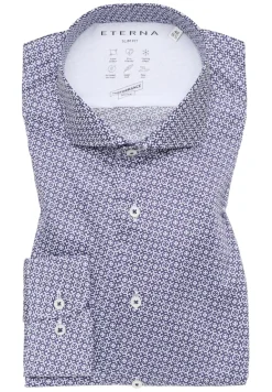 Performance Shirt Twill Langarm dunkelblau