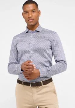Performance Shirt Twill Langarm dunkelblau