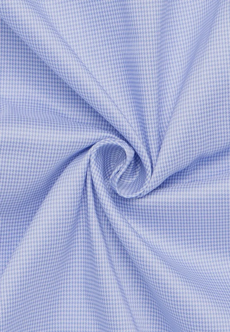 Performance Shirt Twill-Stretch Langarm hellblau