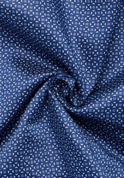 Performance Shirt Twill-Stretch Langarm blau