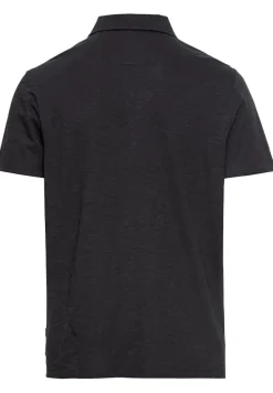 Piqué-Poloshirt aus zertifiziertem Organic Cotton asphalt