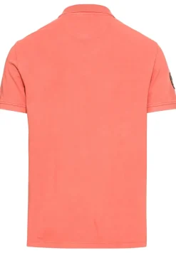 Piqué Poloshirt aus zertifiziertem Organic Cotton faded red
