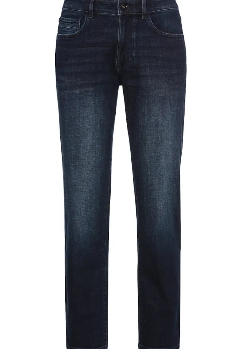 5-Pkt Relaxed Fit Hose aus Baumwollmischung mit Stretchfunktion night blue