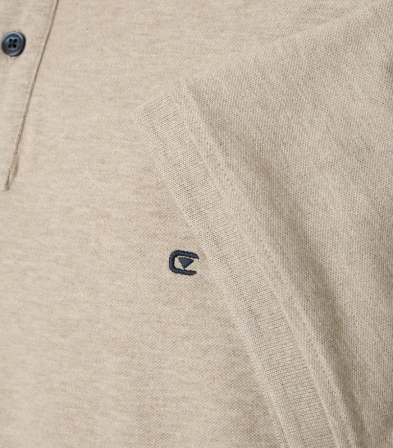 Polo-Shirt beige