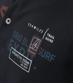 Polo-Shirt blau