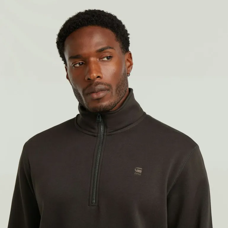 Premium core half zip r sw ls ganache