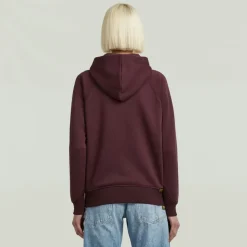 Premium core 2.1 hdd zip thru sw wmn maroon