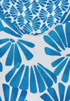 Printmix Bluse azure blue