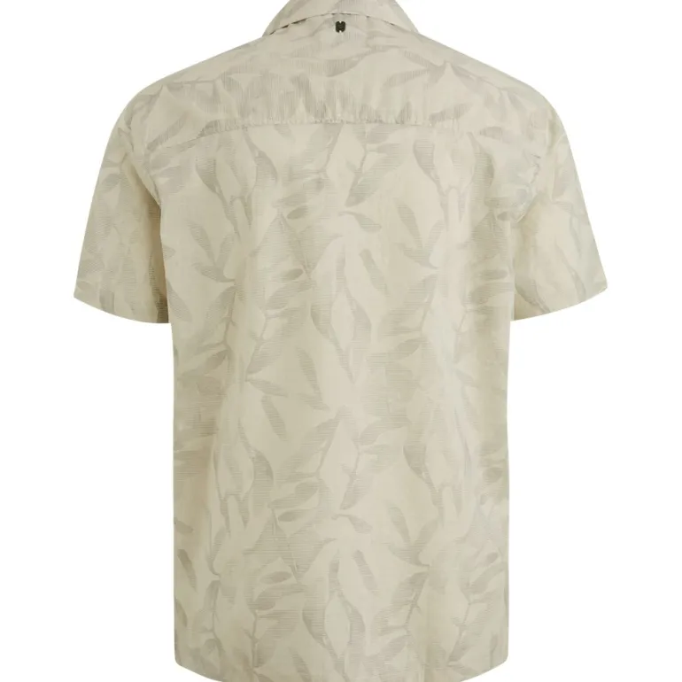 Print move on Slub bone white