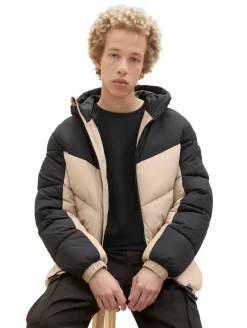Pufferjacke mit recyceltem Polyester paving stone