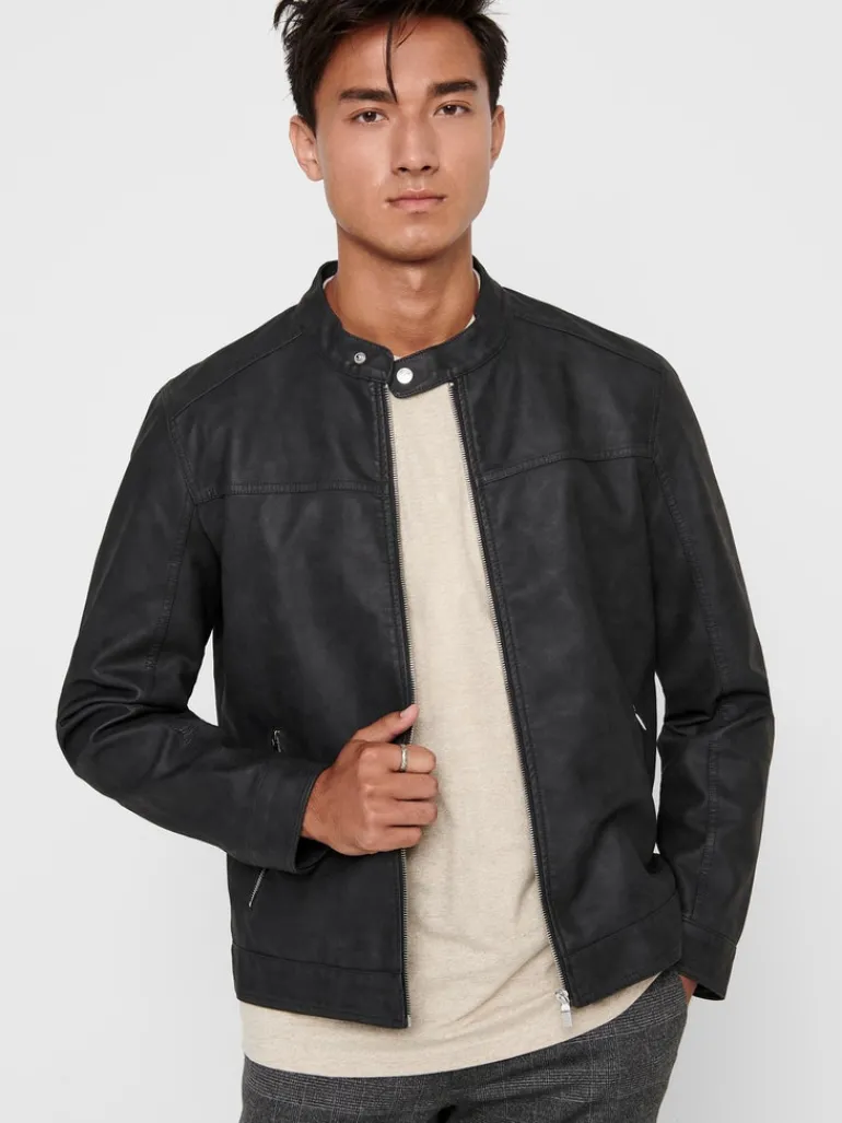 PU Jacke Jasper phantom