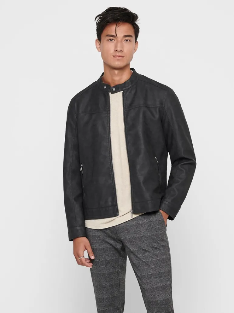 PU Jacke Jasper phantom