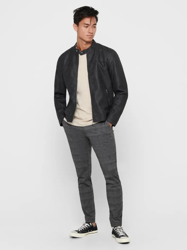 PU Jacke Jasper phantom