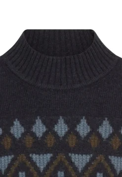 Pullover aus reiner Lammwolle dark navy