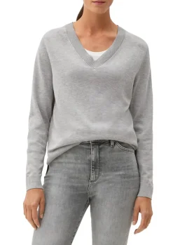 Pullover grau