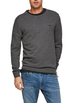 Pullover grau