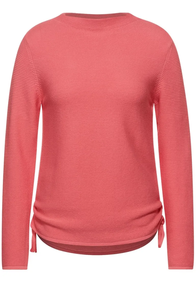 Pullover mit Struktur rose pepper