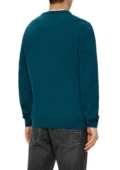 Pullover petrol