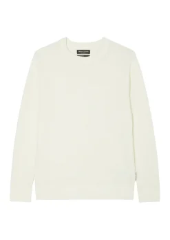 Pullover regular white cotton