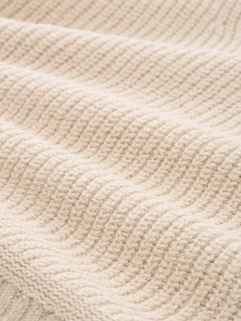Pullunder mit V-Ausschnitt sand stone beige melange